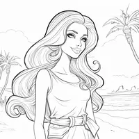 Ðï printable barbie coloring pages for free