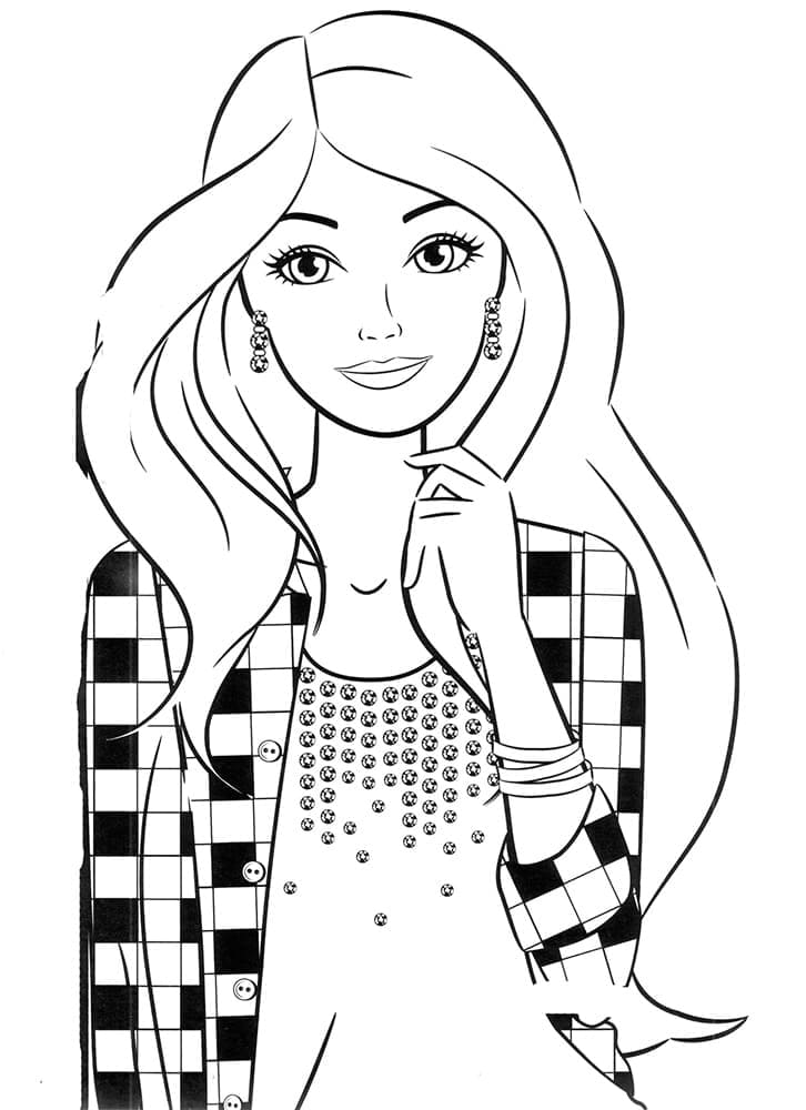 Barbie coloring pages