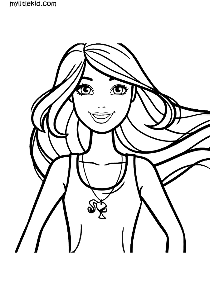 Barbie coloring pages print it for free