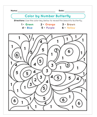 Summer coloring page