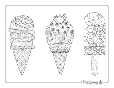 Free summer coloring pages for kids adults