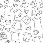 Clothes coloring pages free coloring pages