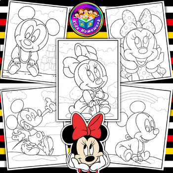 Disney mickey minnie mouse coloring pages i summer end of year activities