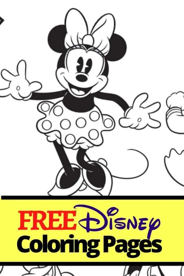 Free printable disney coloring pages downloadable activities