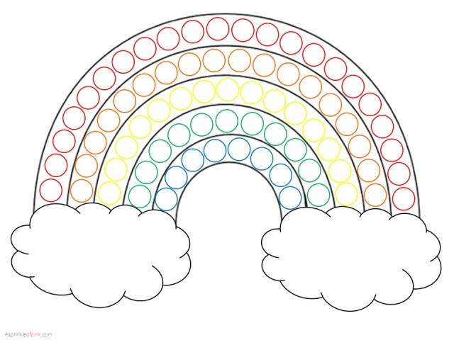 Rainbow dot activity