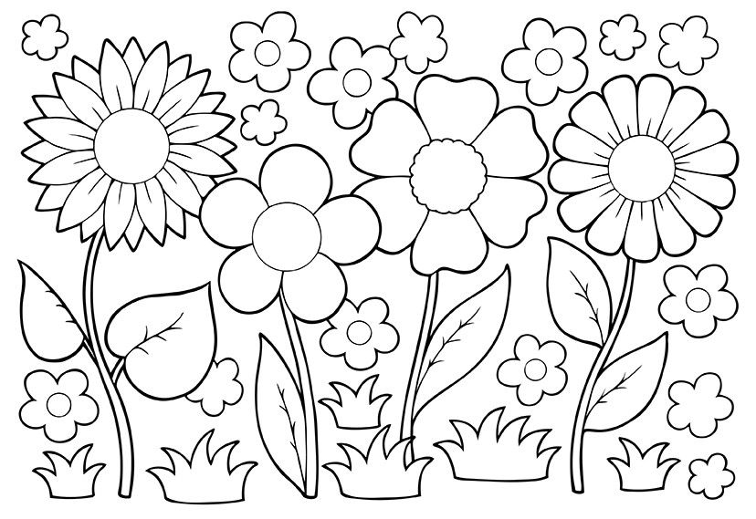 May coloring pages