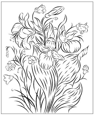 Nicoles free coloring pages summer flowers coloring pages