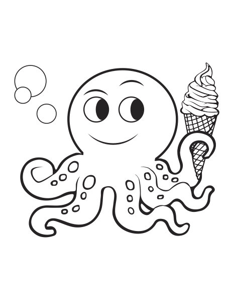 Summer coloring pages