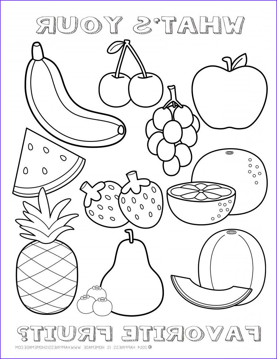 Awesome stock of fruits coloring page trang tã mã u hoa mã u thác pháºm trãi cãy