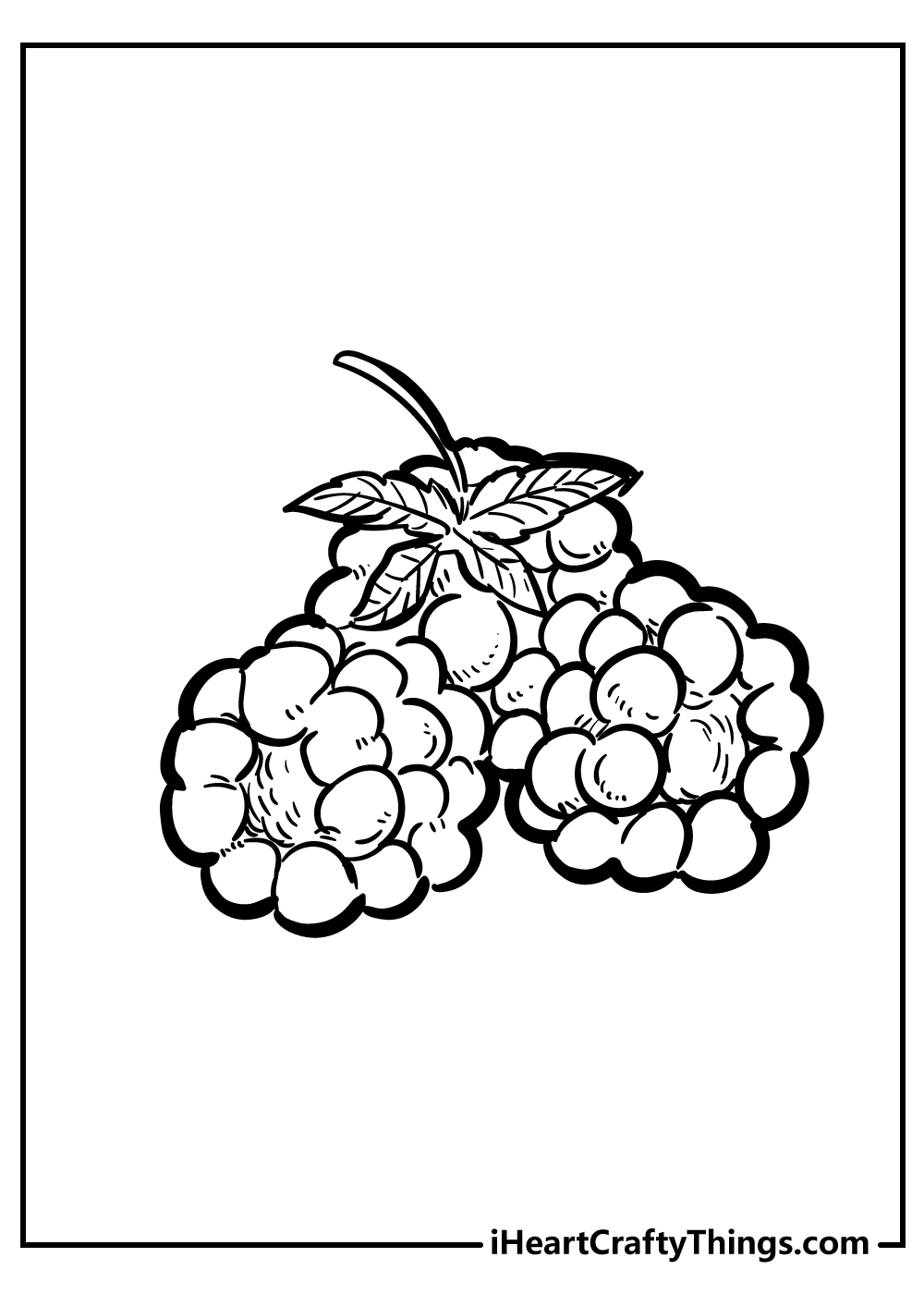 Fruit coloring pages free printables