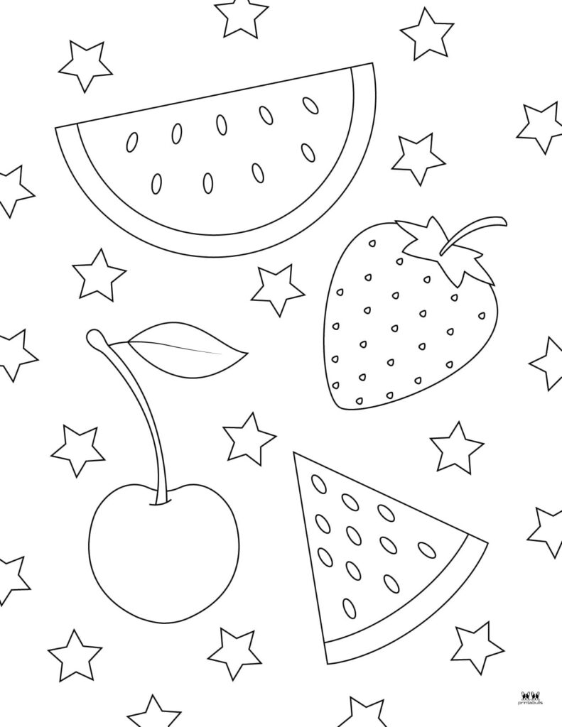 Summer coloring pages