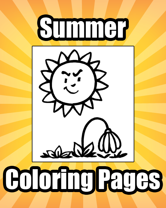 Summer coloring pages â free printable pdf from