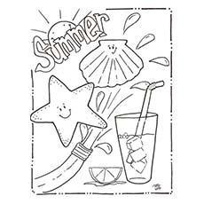 Top free printable summer coloring pages online