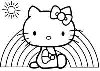 Ðï printable hello kitty coloring pages for free