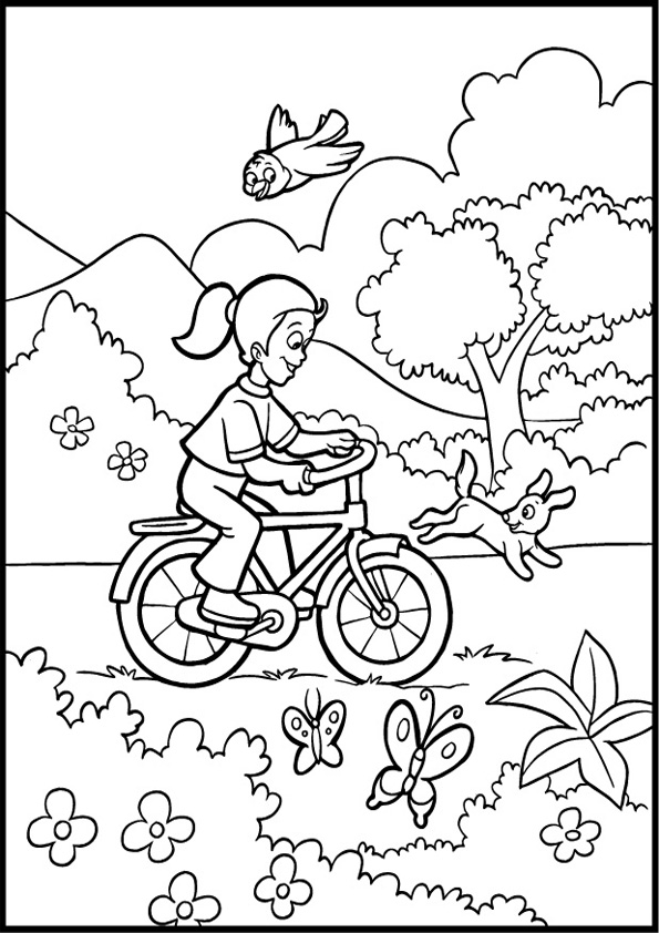 Coloring pages summer holidays coloring pages