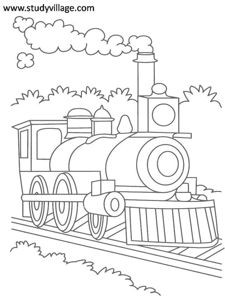 Summer holidays printable coloring page for kids