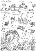 Summer coloring pages free coloring pages