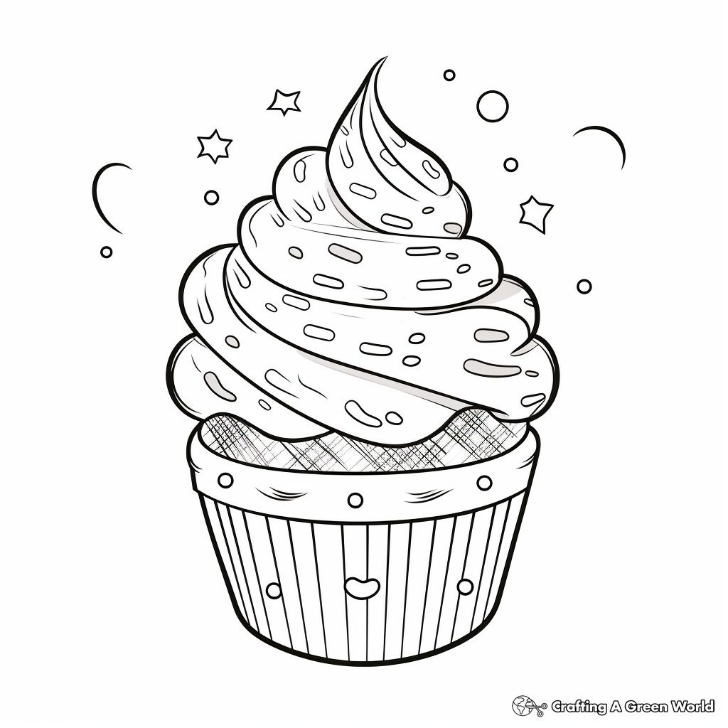 Ice cream coloring pages