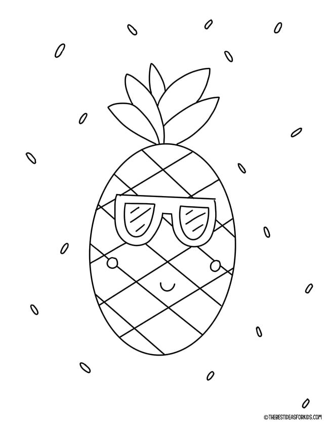 Summer coloring pages