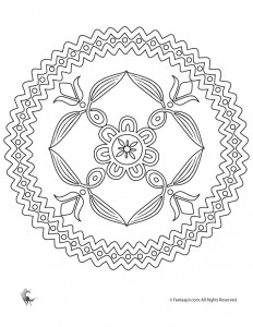 Summer mandalas