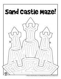 Printable summer mazes for kids woo jr kids activities childrens publishing