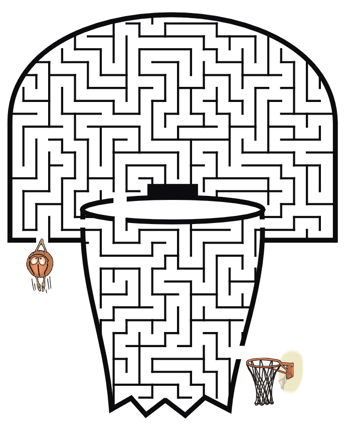 Printable mazes