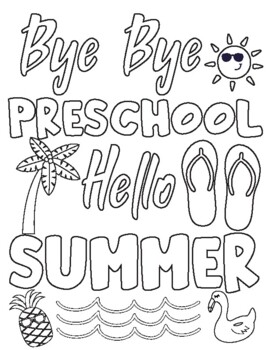 Last day of school cards summer coloring pages end of the school year