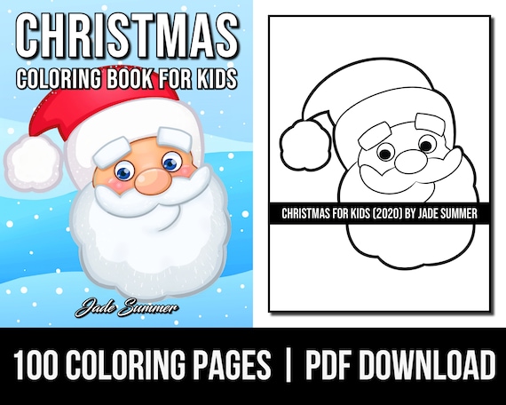 Coloring pages christmas for kids by jade summer kids coloring book with digital coloring pages printable pdf download
