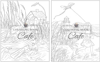 Summer scenes an adult coloring book featuring fun and relaxing coloring pages including exotic vacation destinations peaceful ocean landscapes and beautiful beachfront scenery cafe coloring book books