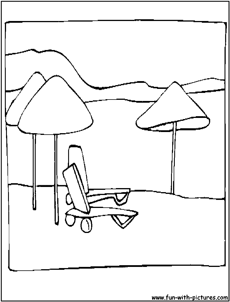 Summer coloring pages