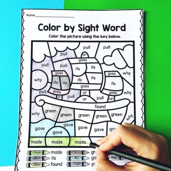 Sight words morning work for st grade and nd grade