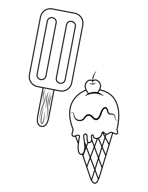 Free printable summer coloring pages