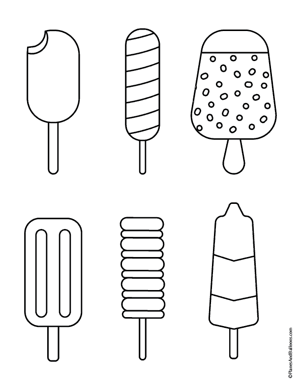 Simple and delicious ice cream coloring page you need this summer ice cream coloring pages summer coloring pages easy coloring pages