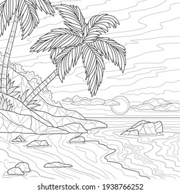 Adult coloring pages summer images stock photos d objects vectors