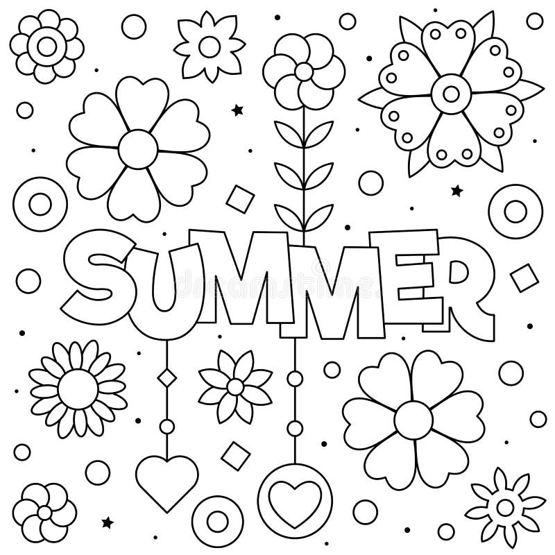 Summer sun coloring page stock illustrations â summer sun coloring page stock illustrations vectors clipart