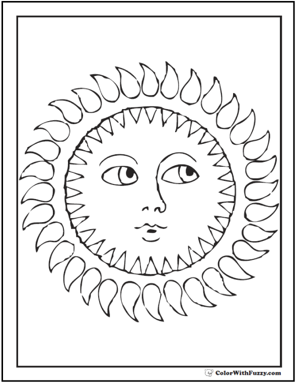 Star coloring pages â customize and print ad