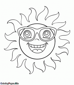 Summer coloring pages