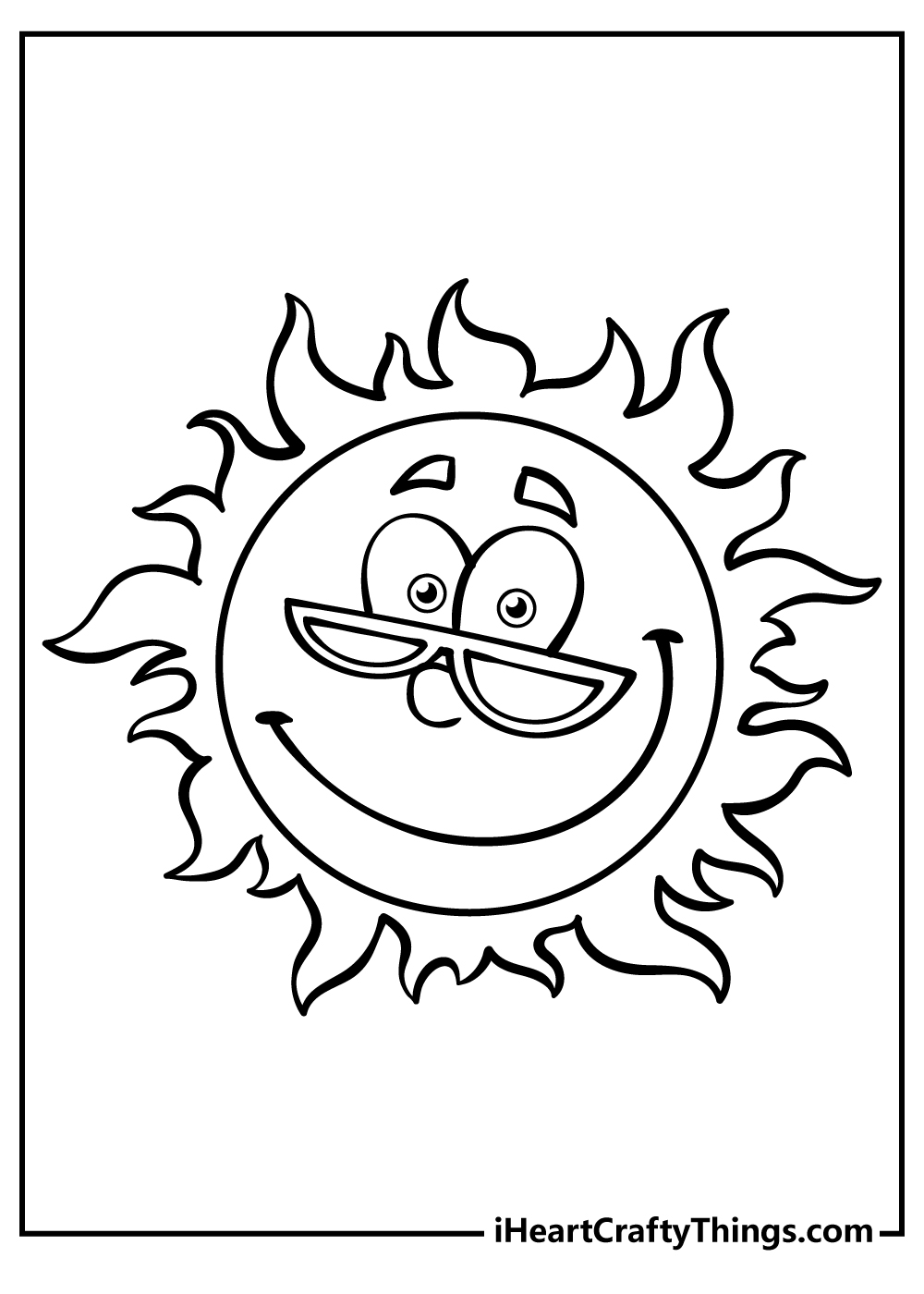 Summer coloring pages free printables