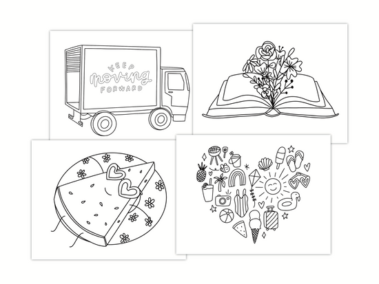 Summer coloring sheets digital downloads for teachers â