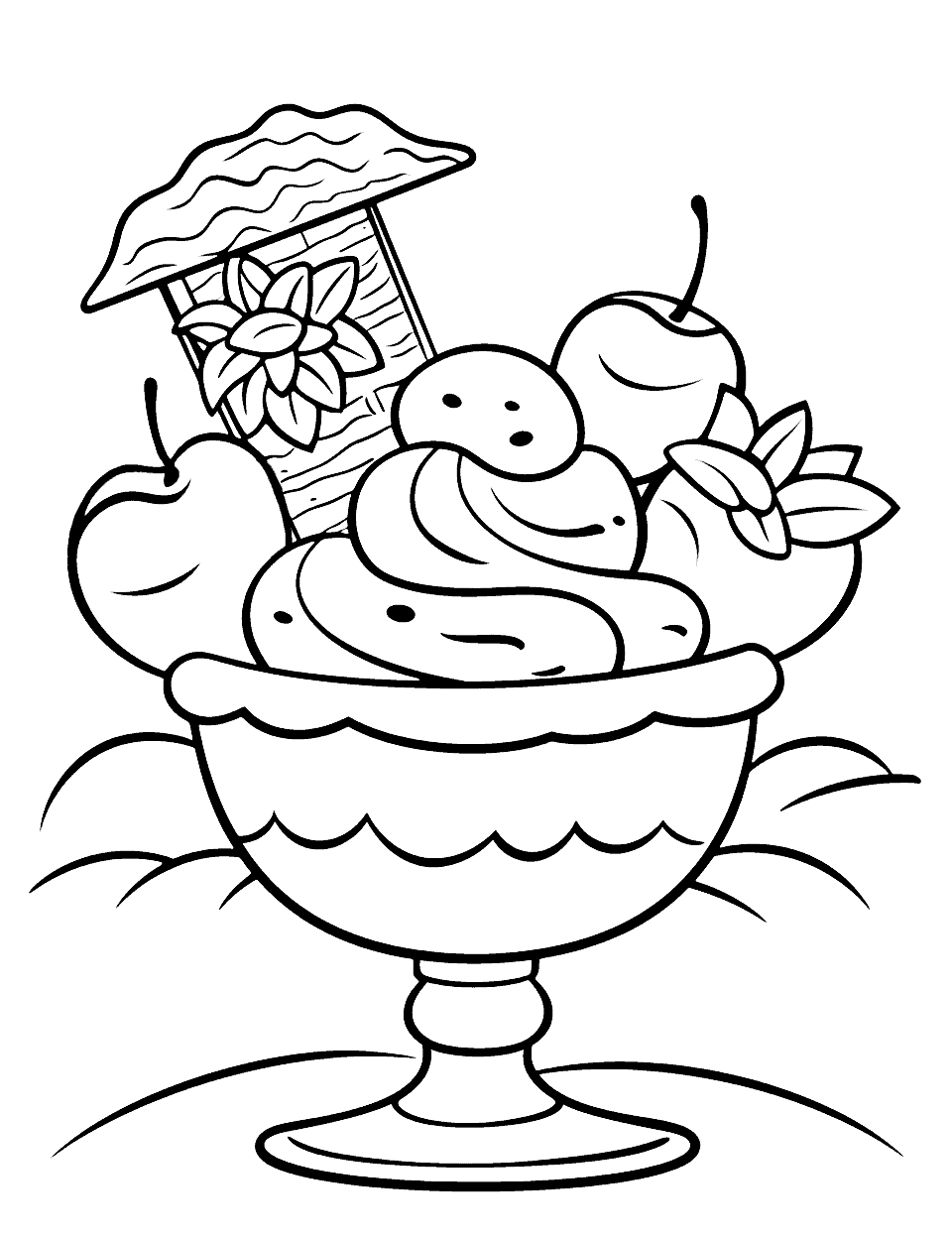 Summer coloring pages free printable sheets