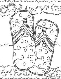 Summer coloring pages