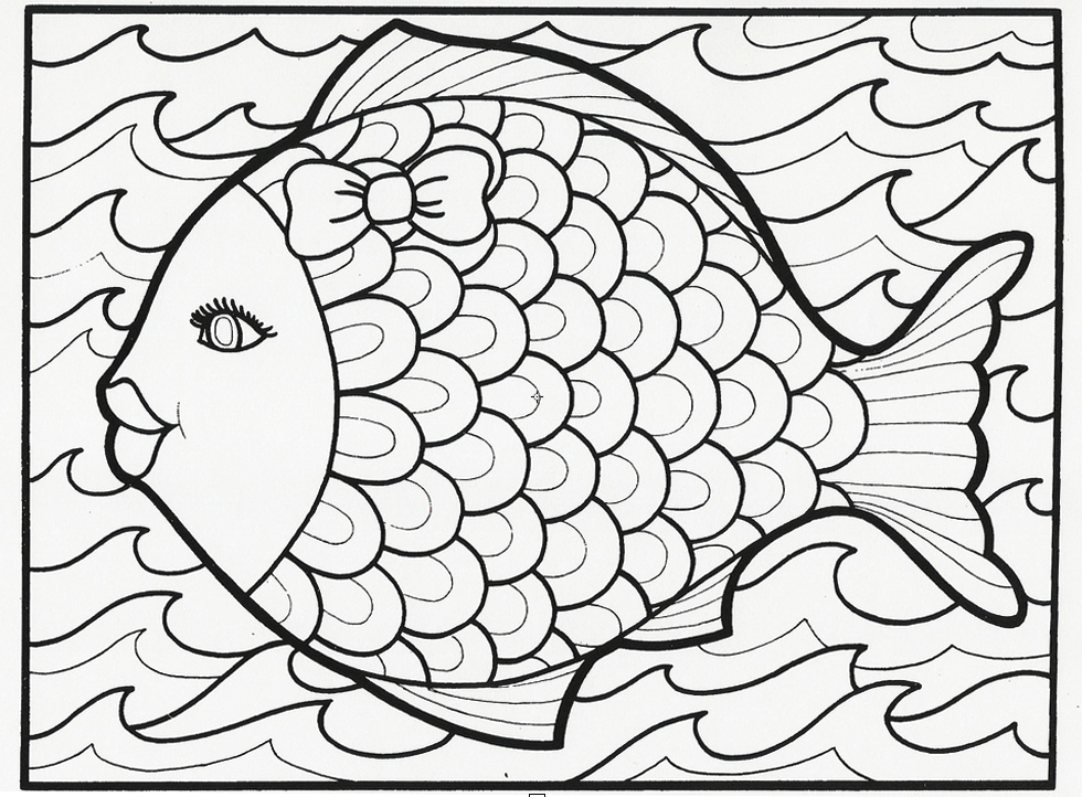 Summer coloring pages