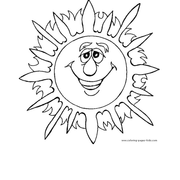 Free printable summer coloring pages for kids