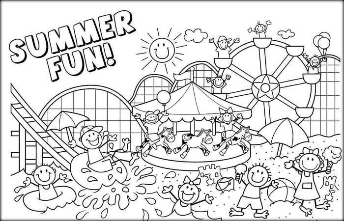 Free june coloring pages pdf to print