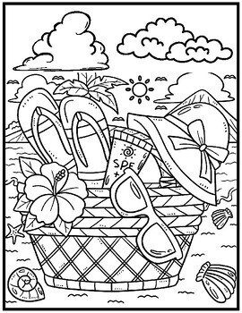 Celebrate national flip flop day with fun coloring pages dive into summer vibes