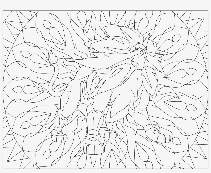 Pokemon sun and moon coloring pages