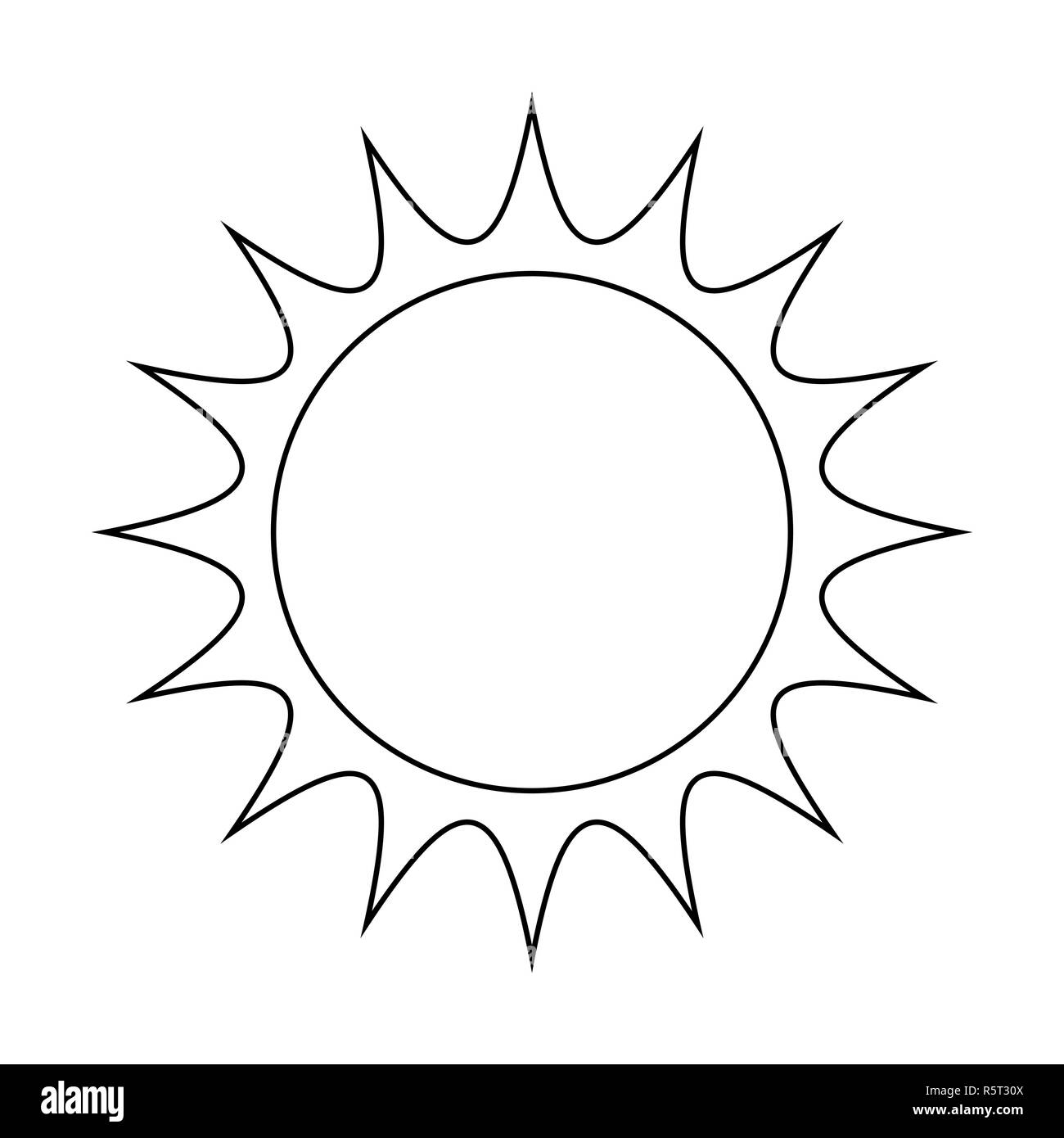 Sun vector hi