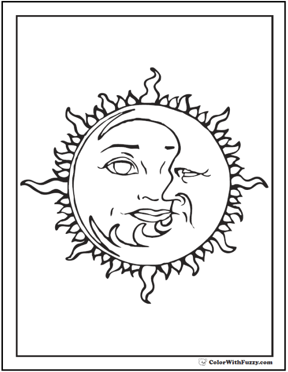 Star coloring pages â customize and print ad