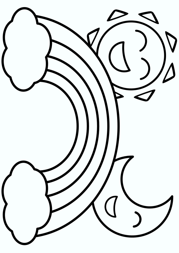 Sun coloring pages free printable nurie