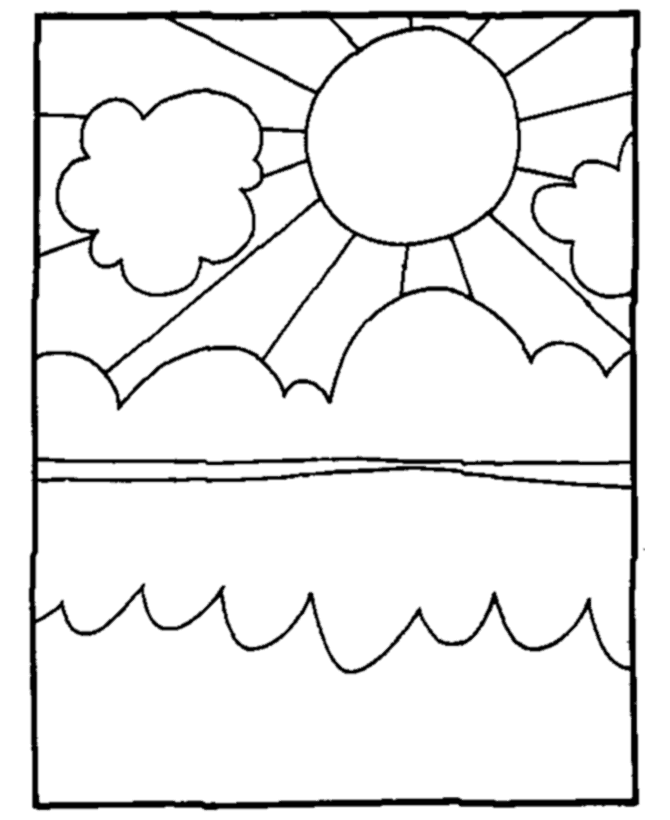 Bluebonkers summer coloring sheets